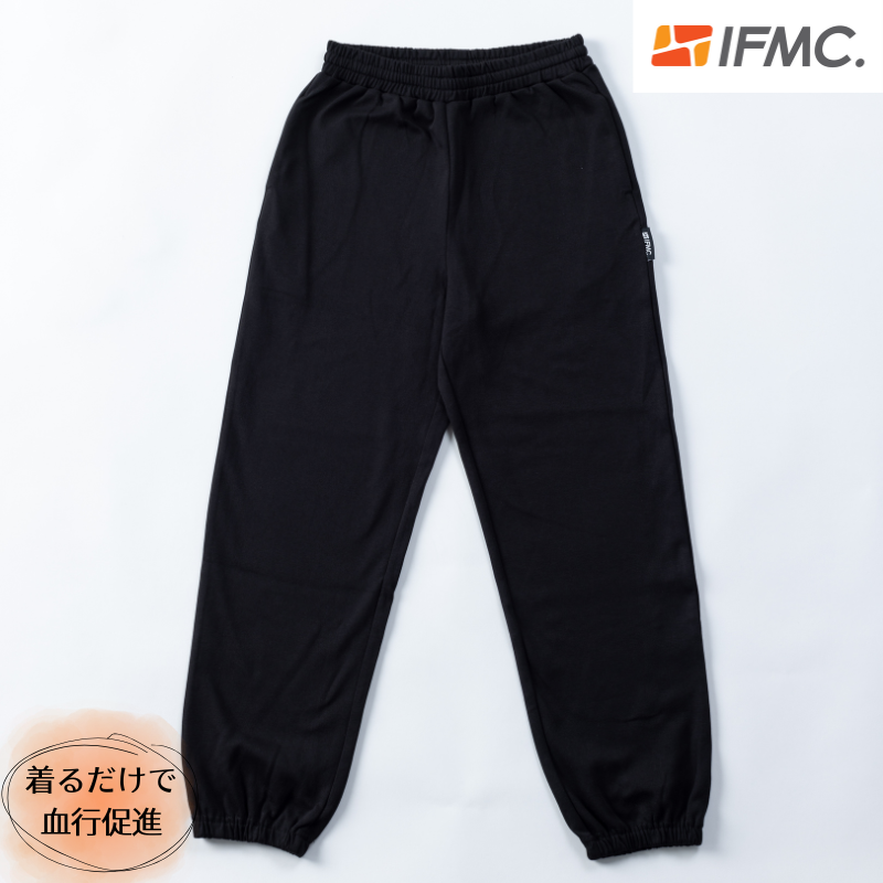 イフミック加工パフォーマンスウェア】スウェットパンツ(ブラック
