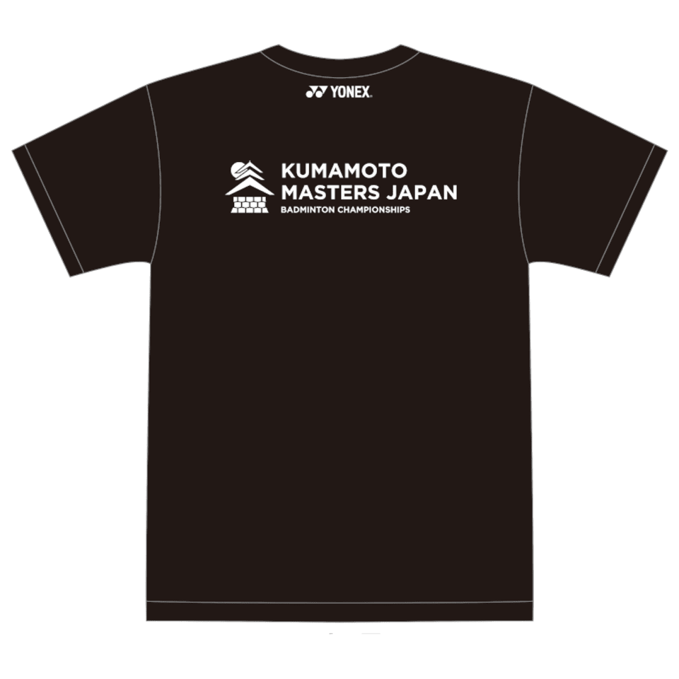 熊本マスターズジャパン ブロッキングブルーTシャツ くまモンver.