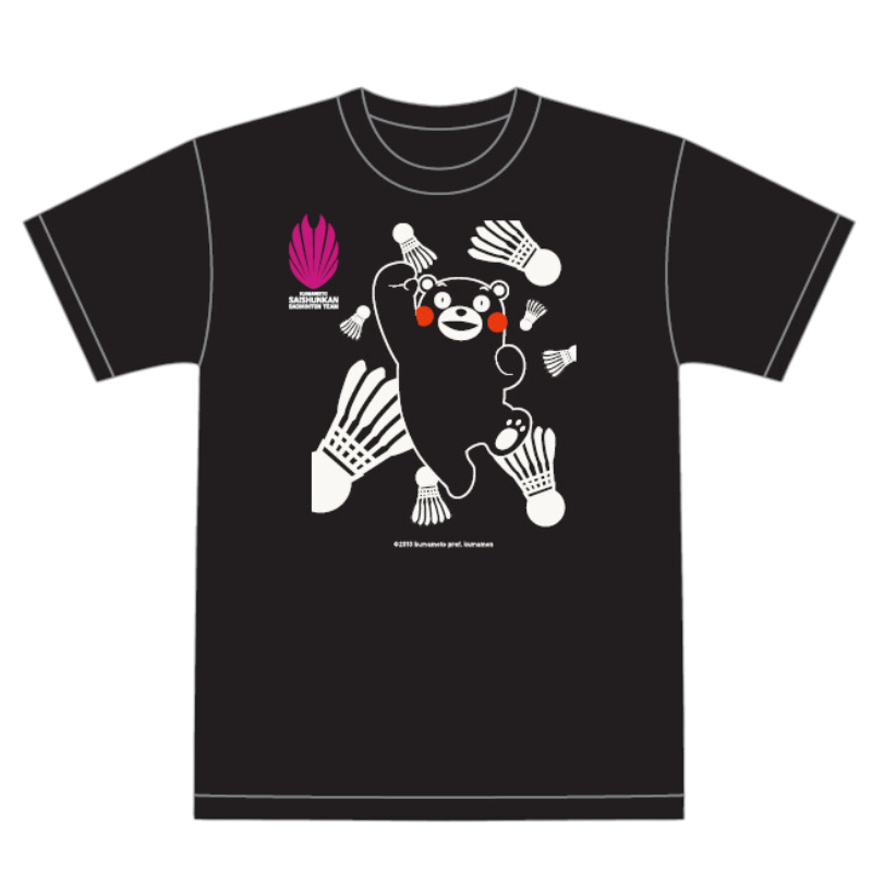 シャトルとジャンプ!Tシャツ くまモンver.