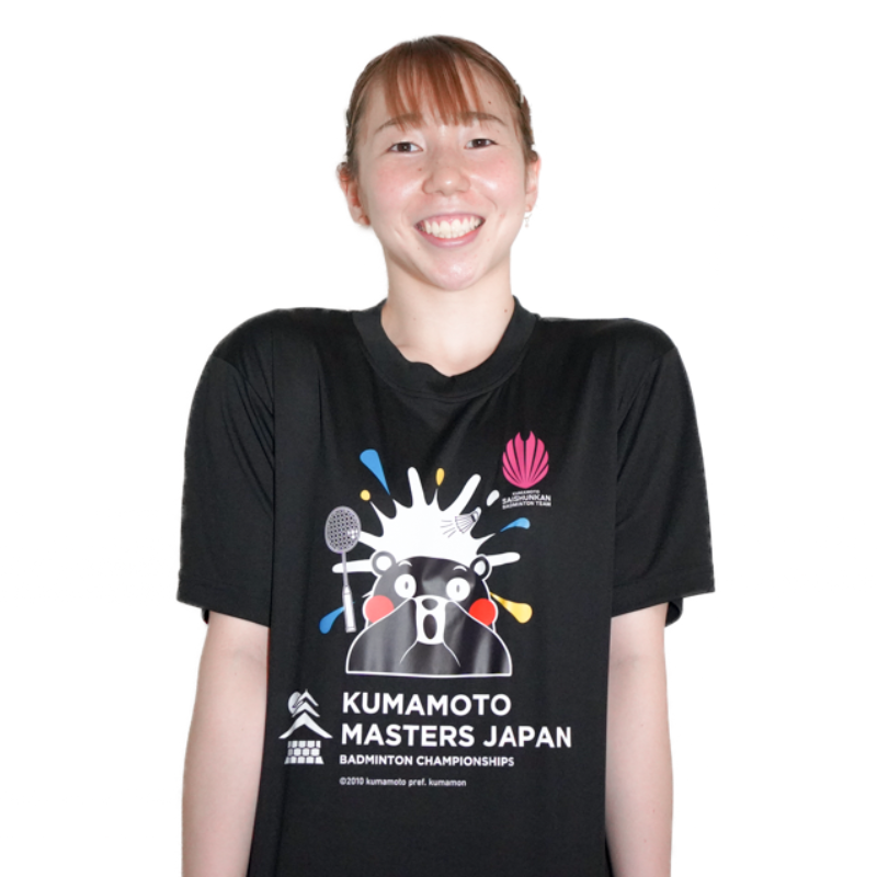 熊本マスターズジャパン2025 スプラッシュTシャツ くまモンver.(ブラック)