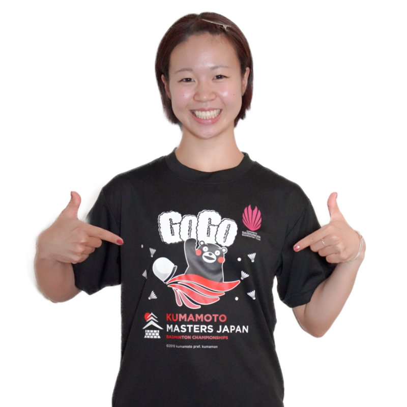熊本マスターズジャパン2025 GOGO Tシャツ くまモンver.