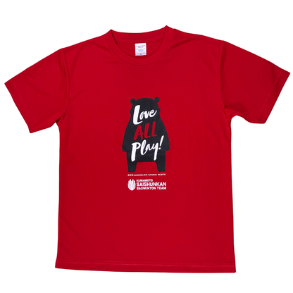 "Love ALL Play" T-shirt Kumamon version