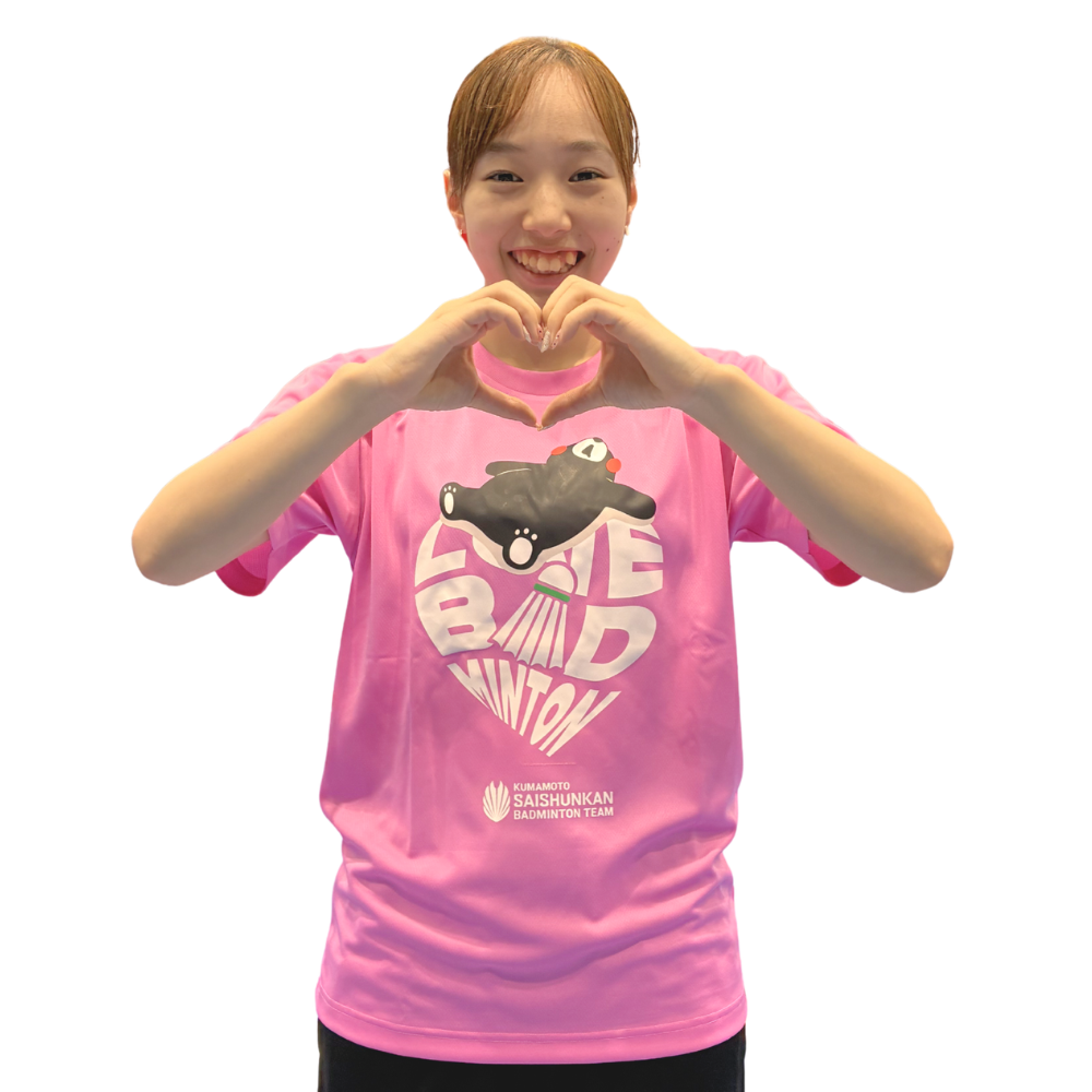 愛心T恤熊本熊版（粉色）