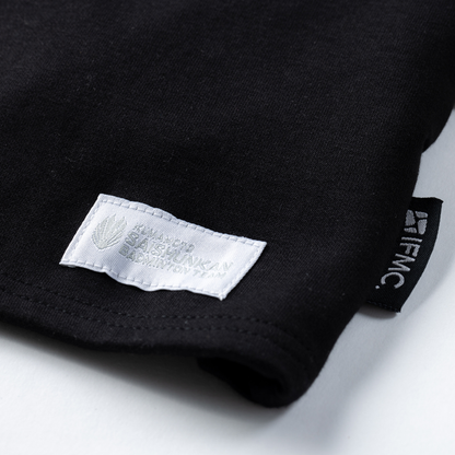 【イフミック加工】スウェットジップパーカー(ブラック)