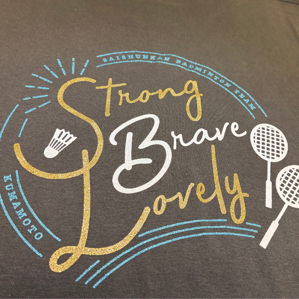 ［予約販売］【THEQUEST】チームスピリット ラメTシャツ