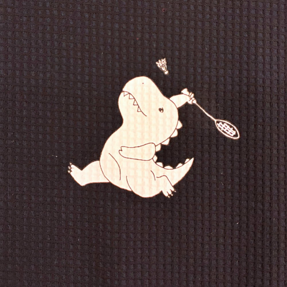 【AY SOUL】Akane Yamaguchi One-Point Dinosaur Long Sleeve Shirt