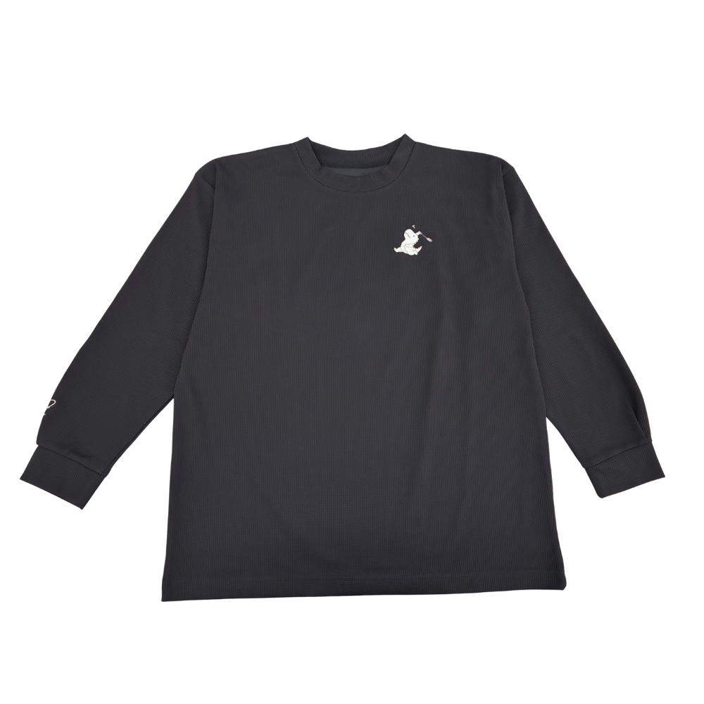 【AY SOUL】Akane Yamaguchi One-Point Dinosaur Long Sleeve Shirt
