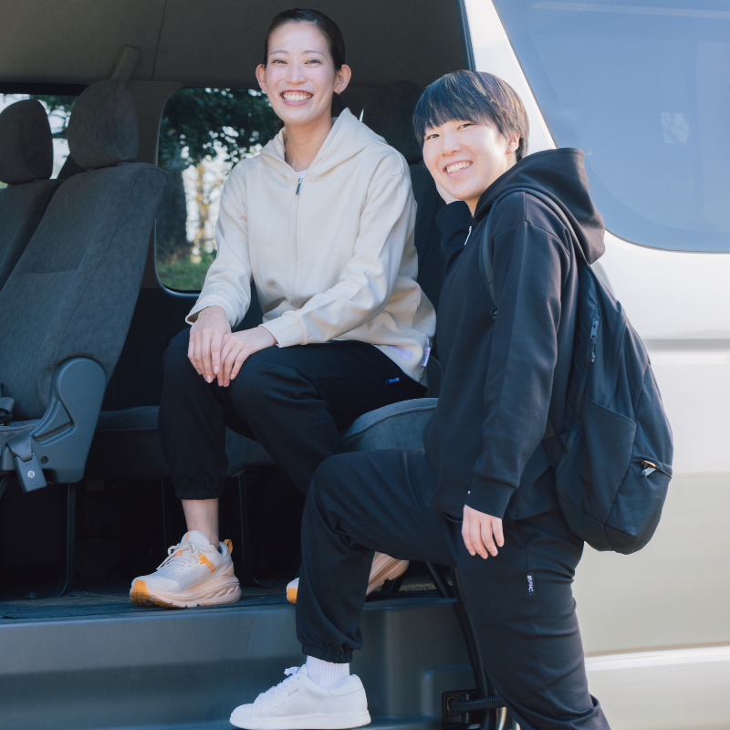 【イフミック加工】スウェットジップパーカー(ブラック)