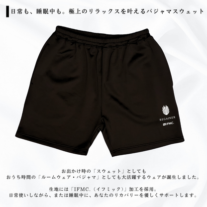 [REGAINER] Ifmic Processed Performance Wear Pajama Sweat Half Pants