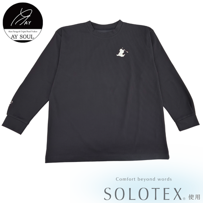 【AY SOUL】Akane Yamaguchi One-Point Dinosaur Long Sleeve Shirt