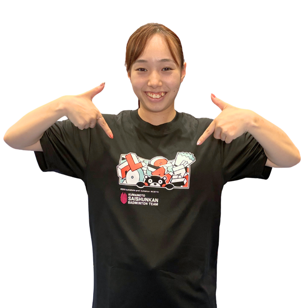 Pop Out LOVEMINTON T-Shirt Kumamon ver.