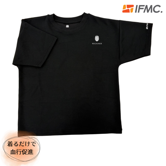 【REGAINER】イフミック加工パフォーマンスウェア パジャマスウェットTシャツ