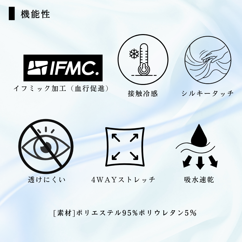 [予約商品]【ZEROLAG】イフミック加工パフォーマンスウェア　接触冷感グラフィックTシャツ くまモンver.（ブラック）