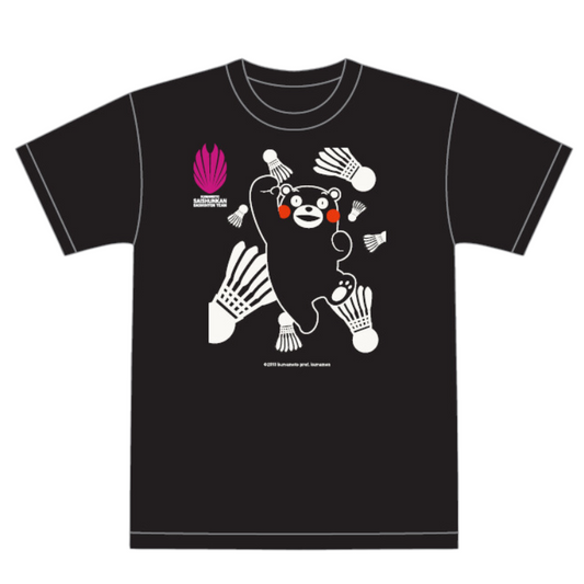 シャトルとジャンプ！Tシャツ くまモンver.