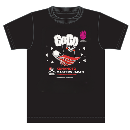 熊本マスターズジャパン2025 GOGO Tシャツ くまモンver.